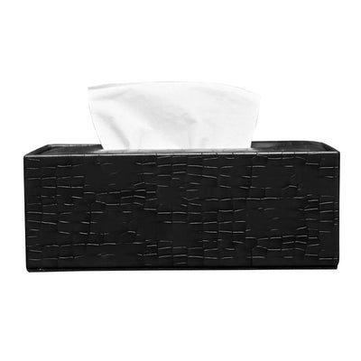 ORIENTAL LEATHER TISSUE BOX BASIC
