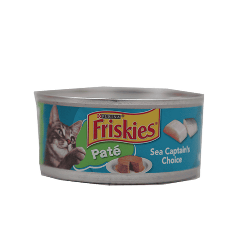 PURINA FRISKIES CAT FOOD SEA CAPTAINS CHOICE 156 GM