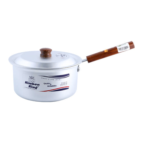 SAUCE PAN K.KING WOOD HANDLE 3 PC