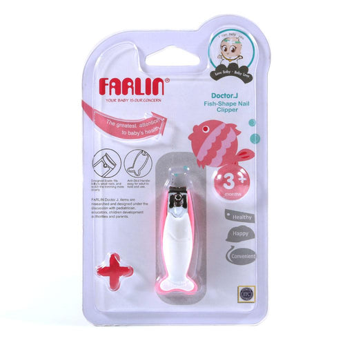 FARLIN BABY FISH-SHAPE NAIL CLIPPER 3M+BF-160D