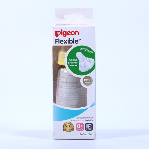 PIGEON BABY FEEDING BOTTLE FLEXIBLE 0M+ 160 ML 79215