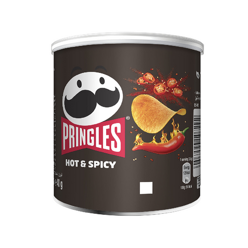 PRINGLES CHIPS HOT & SPICY 40 GM