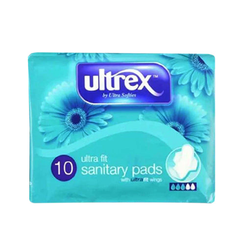 ULTREX SANITARY PAD ULTRA FIT 10S