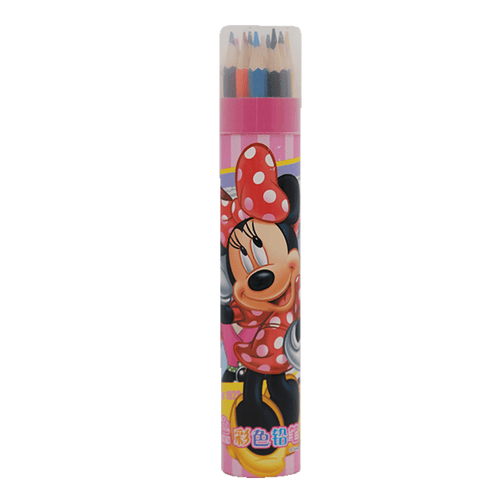 Z6137-4 Disney Pencil Color 12Pc Mickey Ir Basic