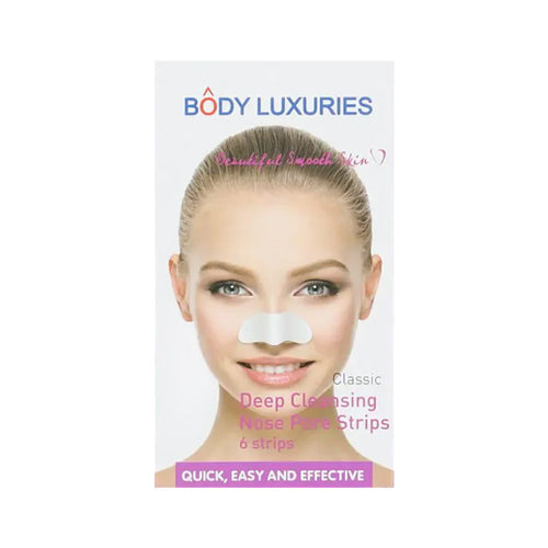BODY LUXURIES NOSE PORE STRIPS 6STRIPS