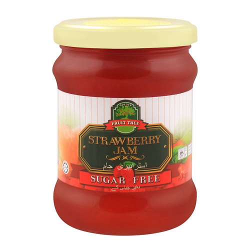 FRUIT TREE JAM STRAWBERRY SUGAR FREE 270 GM