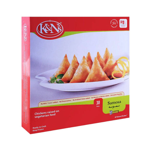 K AND N CHICKEN SAMOSA 30 PCS 420 GM