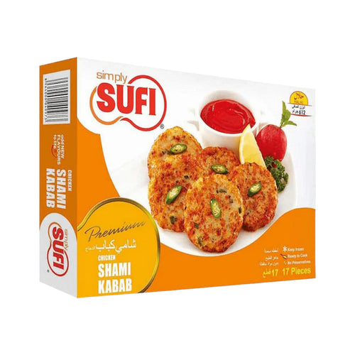 SUFI CHICKEN SHAMI KABAB 17 PCS 612 GM