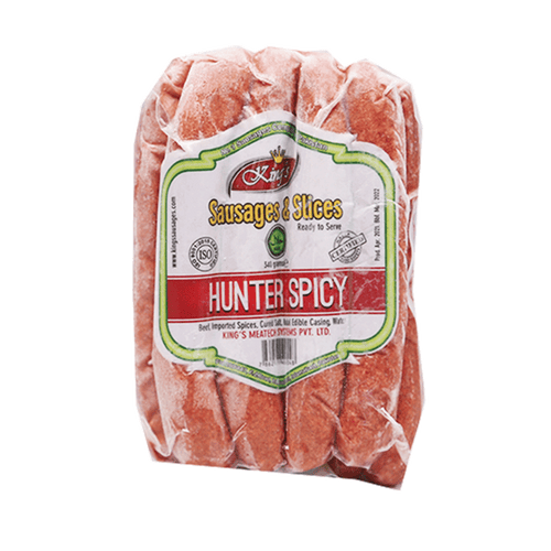 KINGS SAUSAGES SLICES HUNTER SPICY 340 GM
