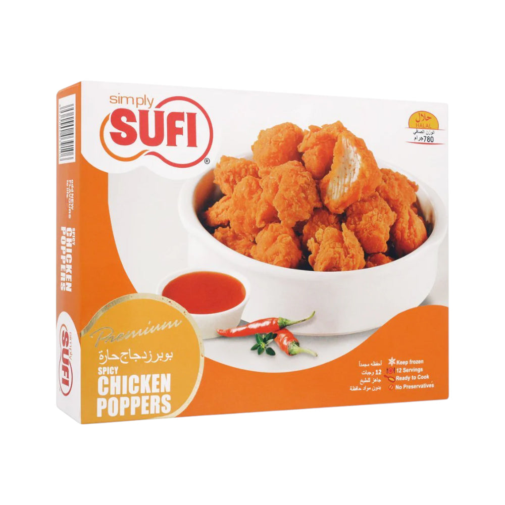 SUFI SPICY CHICKEN POPPERS 780 GM
