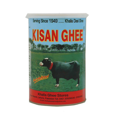 KISAN DESI GHEE TIN 1 KG