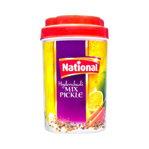 NATIONAL PICKLE HYDRABADI MIX JAR 1 KG