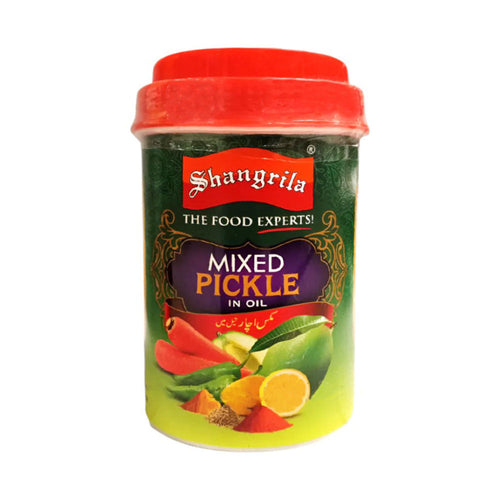 SHANGRILA MIXED PICKLE IN OIL JAR 800 gm