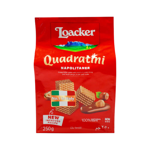 LOACKER WAFER NAPOLITANER 250 GM