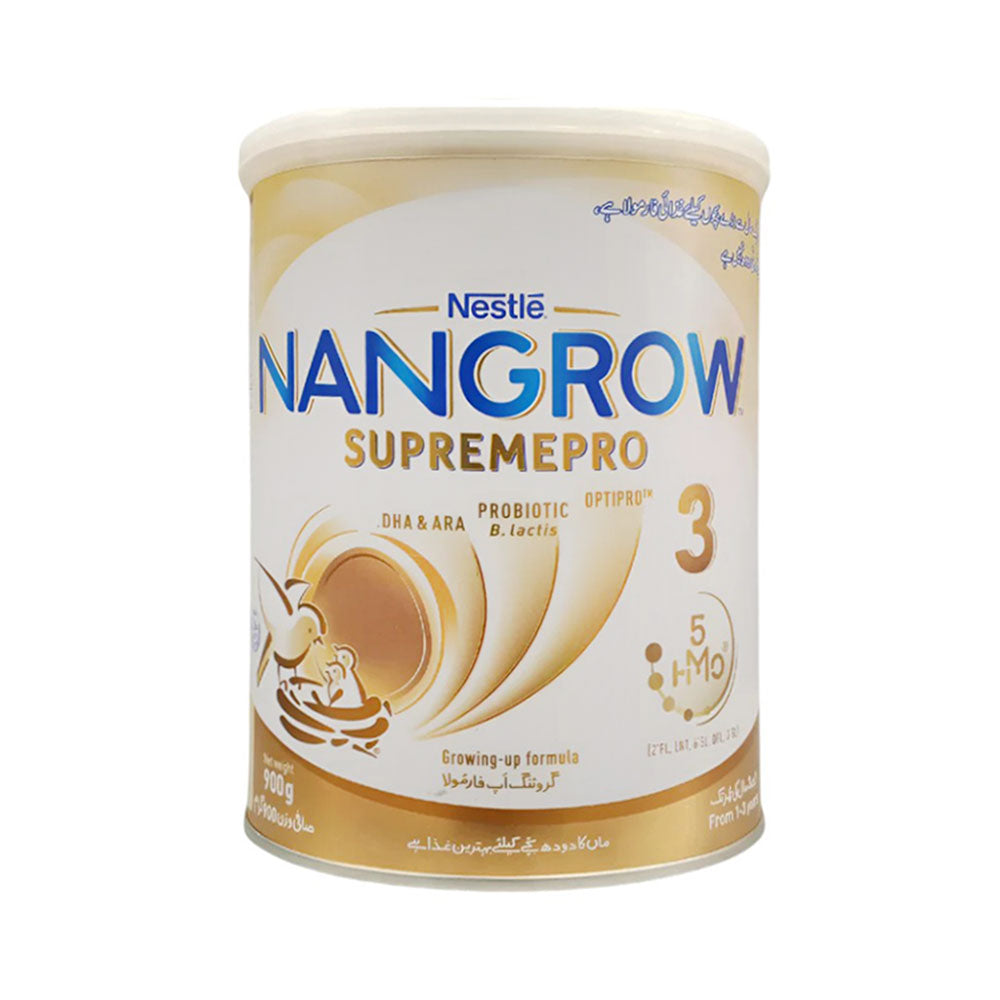 NESTLE NANGROW 3 SUPREMEPRO MILK POWDER TIN 900 GM
