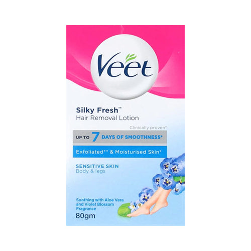 VEET HAIR REMOVAL LOTION NATURALS SENSITIVE SKIN 80 GM