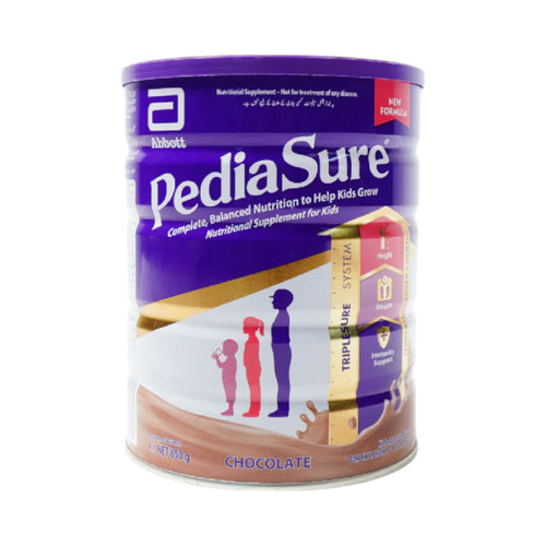 PEDIASURE NUTRITIONAL SUPPLEMENT POWDER FOR KIDS CHOCOLATE TIN 850