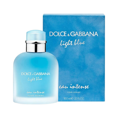 DOLCE & GABBANA LIGHT BLUE EAU INTENSE FOR MEN EDP 100 ML