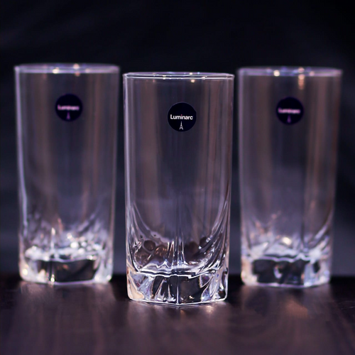 GLASS LUMINARC ASCOT N1308 BASIC (Pack 6)