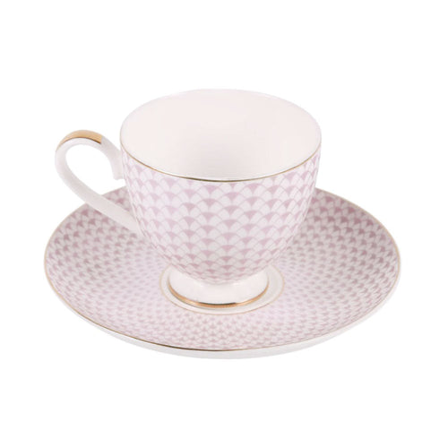 CUP & SAUCER SET ROYAL BISTRO 12PC 12-SO1-901P BASIC