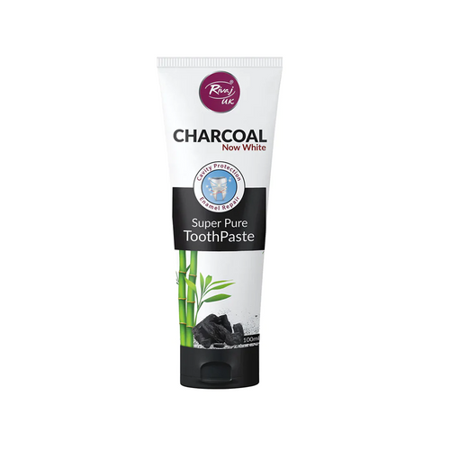 RIVAJ UK TOOTH PASTE CHARCOAL 100 ML