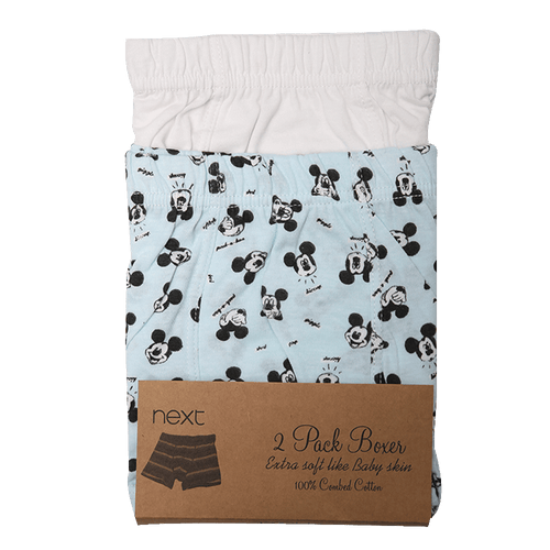 BOYS BOXER MS-18 2PC PACK BASIC