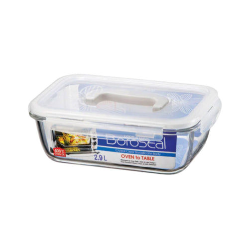 LOCK & LOCK BOWL FREEZER GLASS LLG463 2.9 LTR
