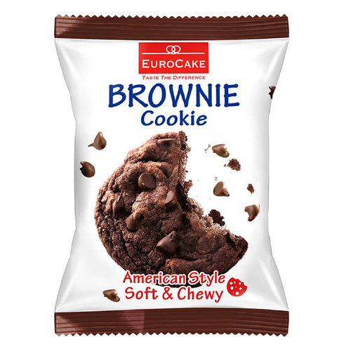 EURO BROWNIE COOKIE SOFT & CHEWY 28GM
