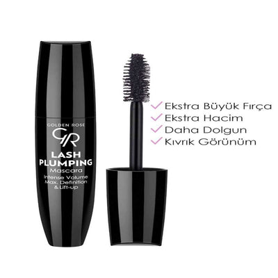 GOLDEN ROSE LASH PLUMPING MASCARA 13ML