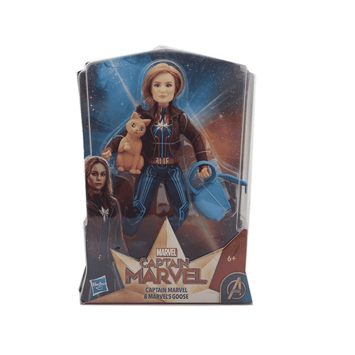 E4944 CAPTAIN MARVEL & MARVELS GOOSE FIGURE