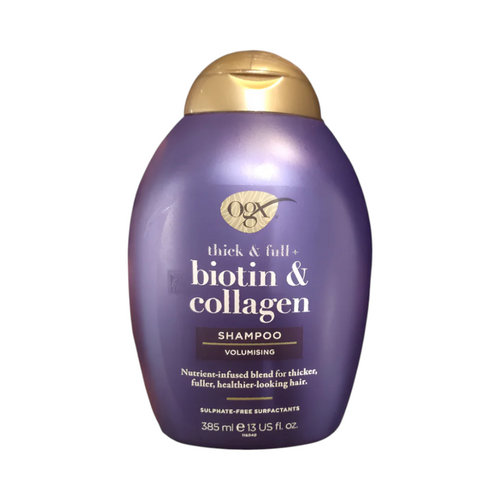 OGX SHAMPOO BIOTIN AND COLLAGEN VOLUMISING 385 ML