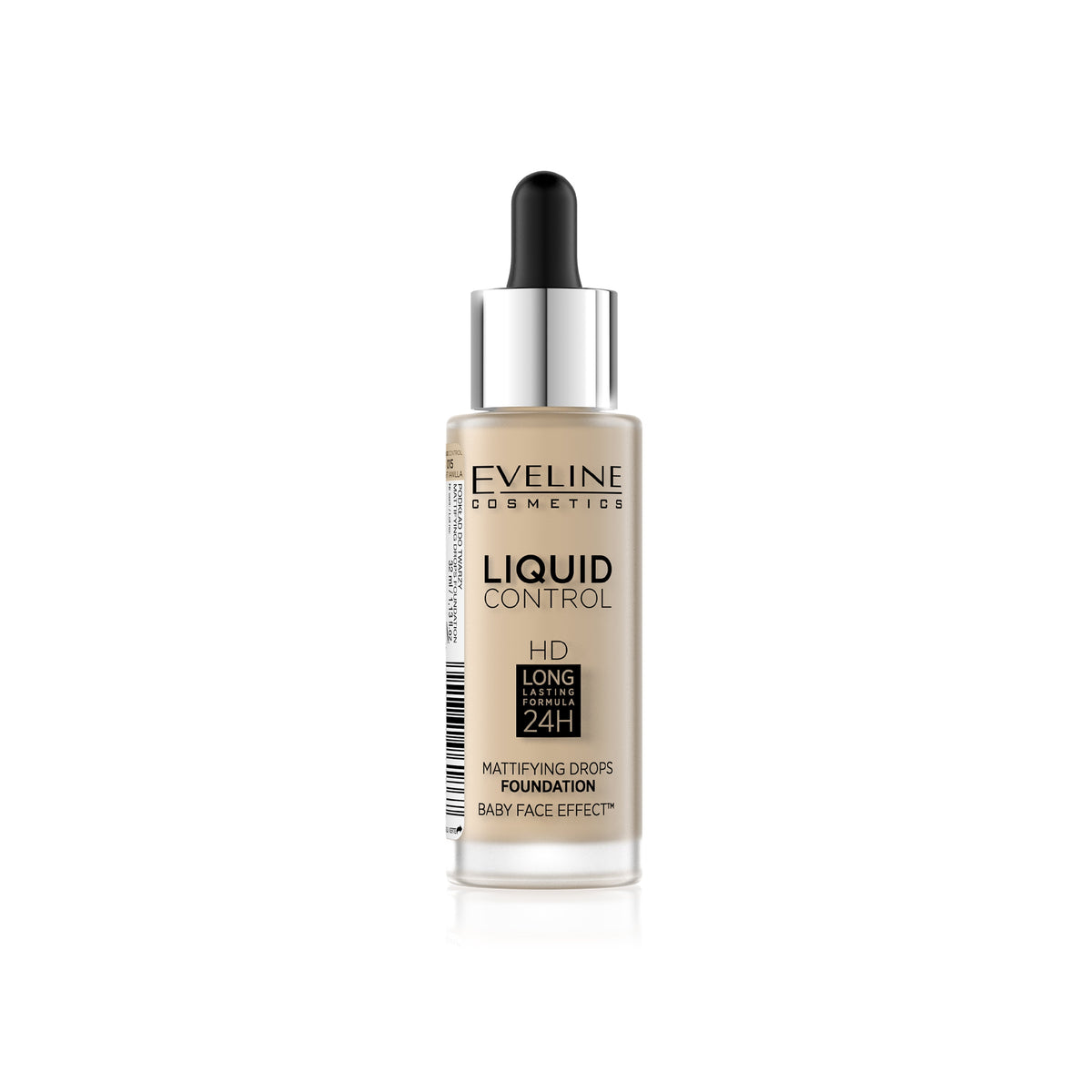EVELINE LIQUID CONTROL MATTIFYING DROPS FOUNDATION