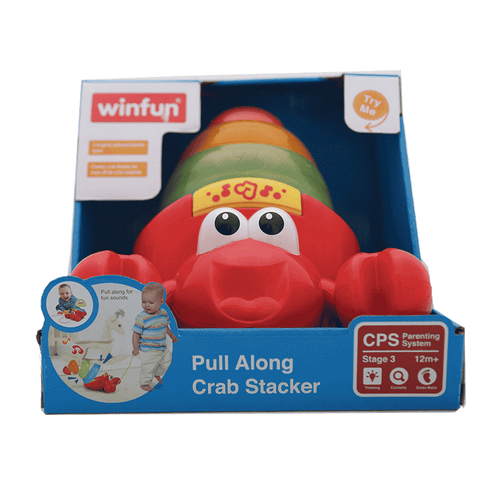 0747 WINFUN PULL ALONG CRAB STACKER