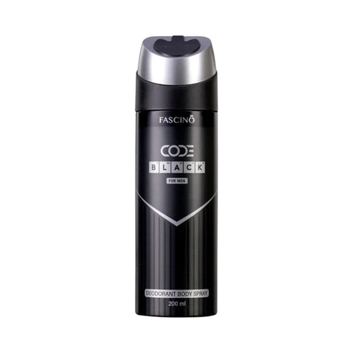 FASCINO DEODORANT CODE BLACK FOR MEN 200 ML