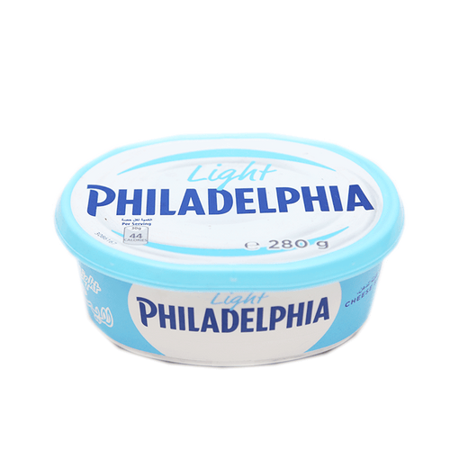 PHILADELPHIA ORIGINAL CHEESE SPREAD LIGHT 280 GM