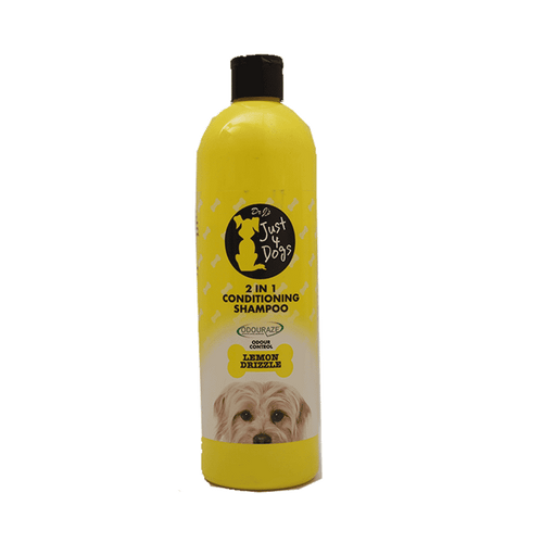 JUST 4 DOG CONDITIONING SHAMPOO LEMON DRIZZLE 2IN1 500 ML