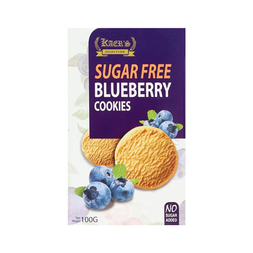 KAER'S SELECTION COOKIES BLUEBERRY SUGER FREE 100 GM