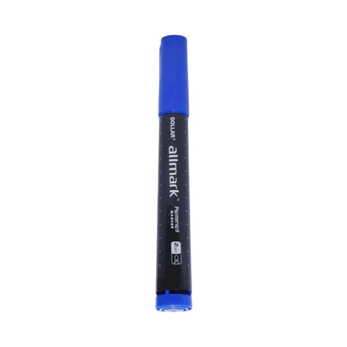 90 Dollar Marker Permanent Almark 2Mm Blue
