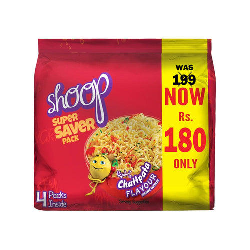 SHAN SHOOP NOODLES CHATTPATA SAVER PACK 260 GM