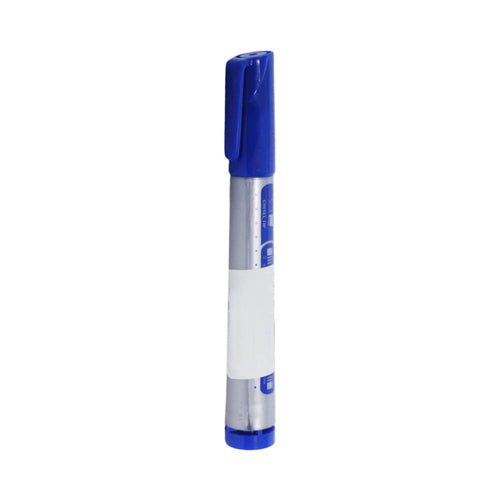 11540-UML5 DOLLAR MARKER PARMAMNENT BLUE 1PC (CHISEL TIP)