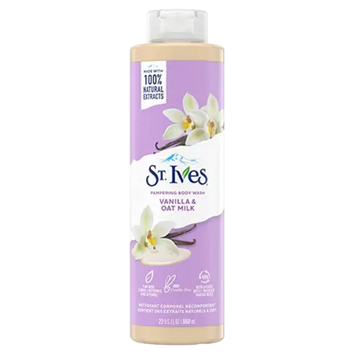 ST.IVES BODY WASH PAMPERING VANILLA & OAT MILK 650 ML