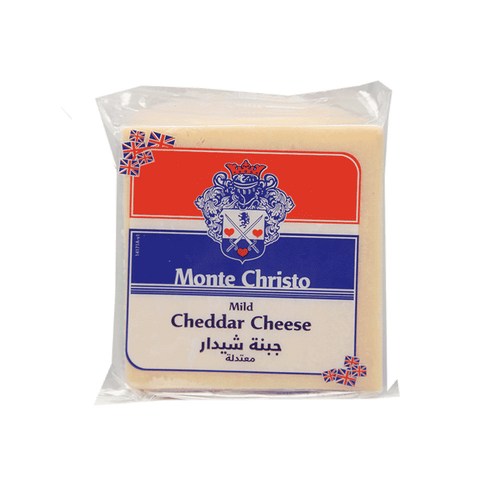 MONTE CHRISTO CHEDDAR CHEESE WHITE 200 GM