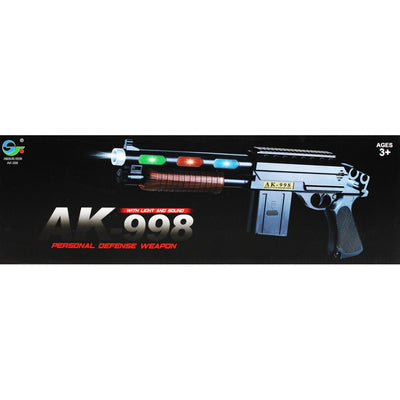AK998 LIGHT AND SOUND GUN