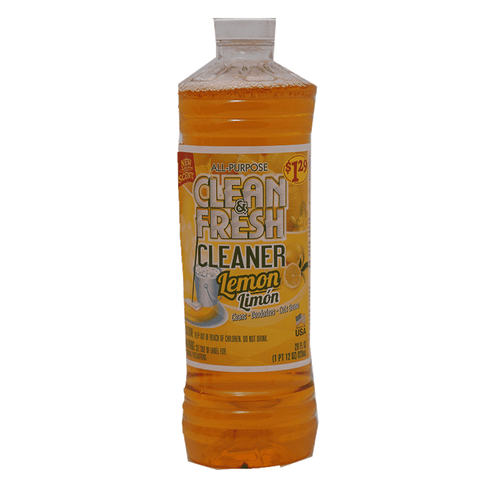 CLEAN & FRESH CLEANER LEMON LIMON 828 ML