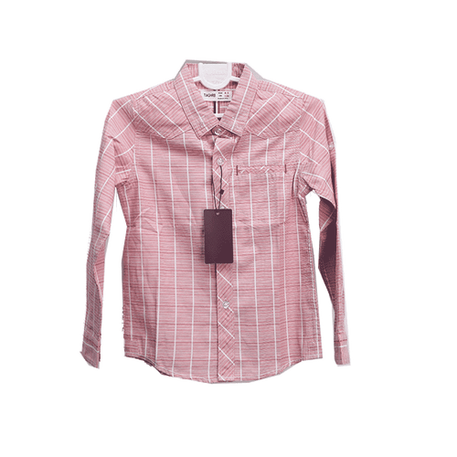 BOYS L/S CASUAL SHIRT LM05 MW-20 3-4 YEAR