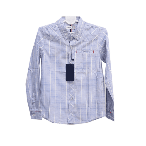 BOYS L/S CASUAL SHIRT LM05 MW-20 4-5 YEAR