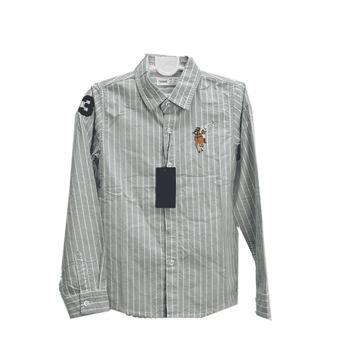 BOYS L/S CASUAL SHIRT D583 MW-20 5-6 YEAR