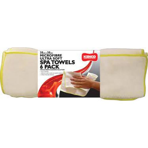 KENCO MICROFIBRE ULTRA SOFT SPA TOWELS 6PC