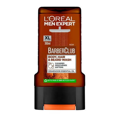 LOREAL MEN EXPERT SHOWER GEL BARBER CLUB 300 ML