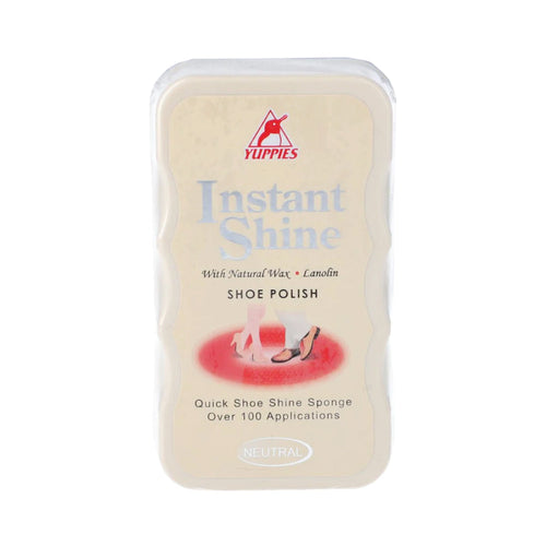 YUPPIES INSTANT SHOE SHINE SPONGE POLISH NEUTRAL
